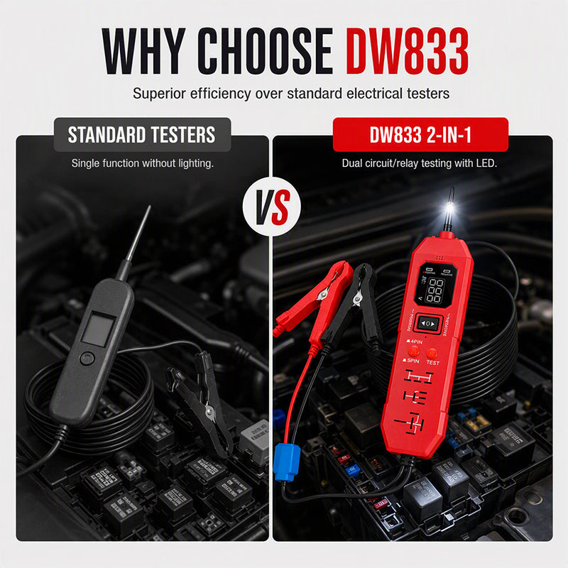 🔧 50% RABATT! 💡 Kfz-Schaltkreistester mit Digitalanzeige – Präzise, sofort ablesbar & mit Überlastschutz – Ideal für Werkstatt, Hobby & unterwegs ✨