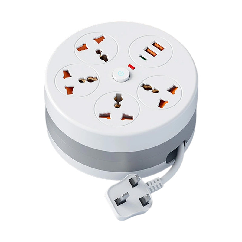 🔌 50% RABATT! ⚡ Steckdosenleiste mit Kabelaufroller – 4-fach, USB-Anschlüsse & 2,8 m einziehbares Kabel – Perfekte Ordnung für Zuhause & Büro ✨