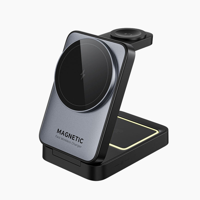 💥 50 % Rabatt ! 3-in-1 Wireless Ladestation – Kein Kabel, volle Power! 🔌 Alles gleichzeitig laden, faltet sich flach, blitzschnell ⚡ Limitiertes Angebot ⏳