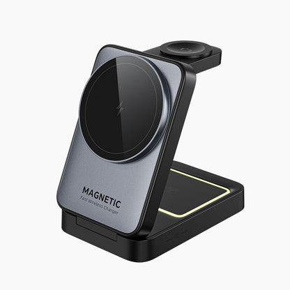 💥 50 % Rabatt ! 3-in-1 Wireless Ladestation – Kein Kabel, volle Power! 🔌 Alles gleichzeitig laden, faltet sich flach, blitzschnell ⚡ Limitiertes Angebot ⏳