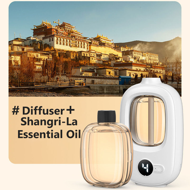 🌿Youtube Sale 50% RABATT! 💨 Aromatherapie-Diffusor – Ultraschall, Timer & Smart-Display ✨