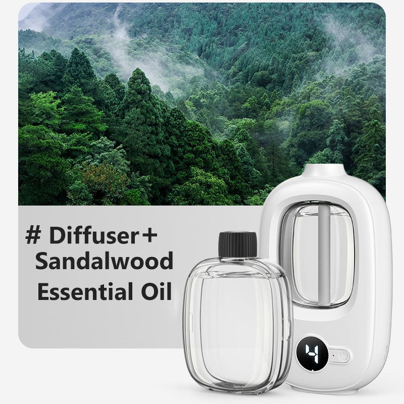 🌿Youtube Sale 50% RABATT! 💨 Aromatherapie-Diffusor – Ultraschall, Timer & Smart-Display ✨