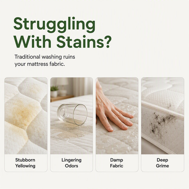 🧼 Mehr kaufen, mehr sparen! Matratzen-Trockenschaumreiniger – Flecken und Gerüche ohne Nachspülen auffrischen! 🛏️ Enzymbasierter Schaum, schnelles Trocknen, für Matratzen, Sofa und Auto ✨