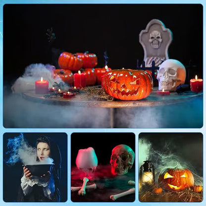 💨 JETZT 50 % RABATT! ⚡🎃🔥Ultraschall-Nebelmaschine mit 12 LEDs
