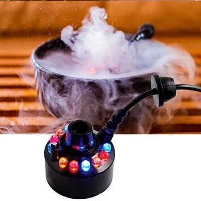 💨 JETZT 50 % RABATT! ⚡🎃🔥Ultraschall-Nebelmaschine mit 12 LEDs