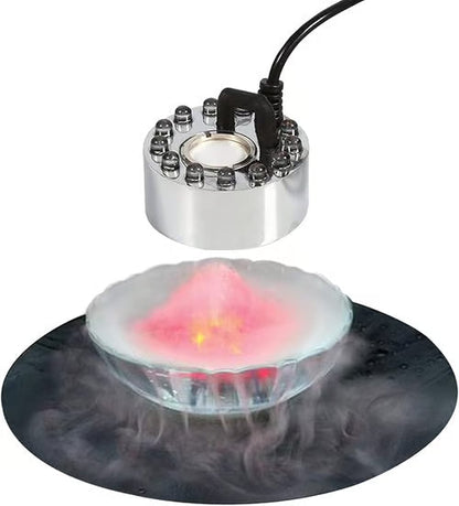 💨 JETZT 50 % RABATT! ⚡🎃🔥Ultraschall-Nebelmaschine mit 12 LEDs