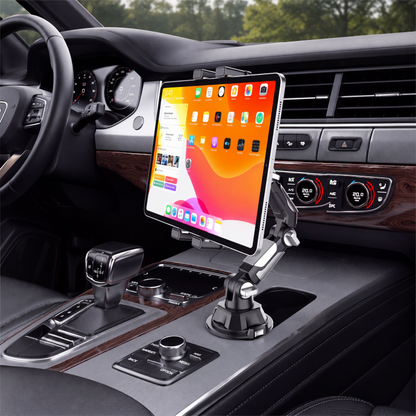 📢📢50% RABATT !!⏰Klappbarer Auto-Becherhalter-Tablethalter