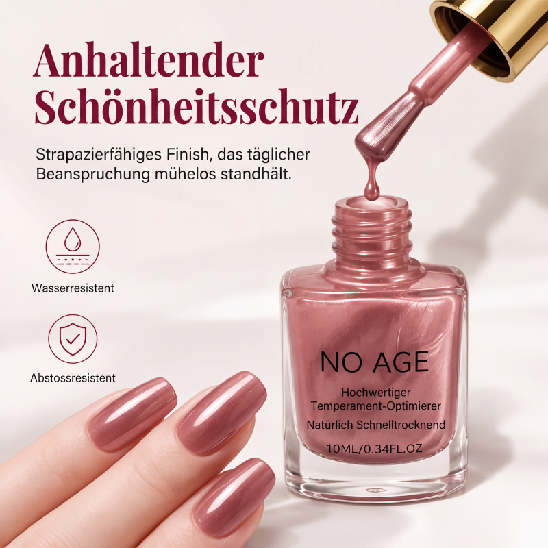 💅 50 % Rabatt ! Schnelltrocknender Metallic-Nagellack – Salon-Look ganz ohne Lampe! ✨ Trocknet an der Luft, splittert nicht ab, strahlender Spiegeleffekt 🌹