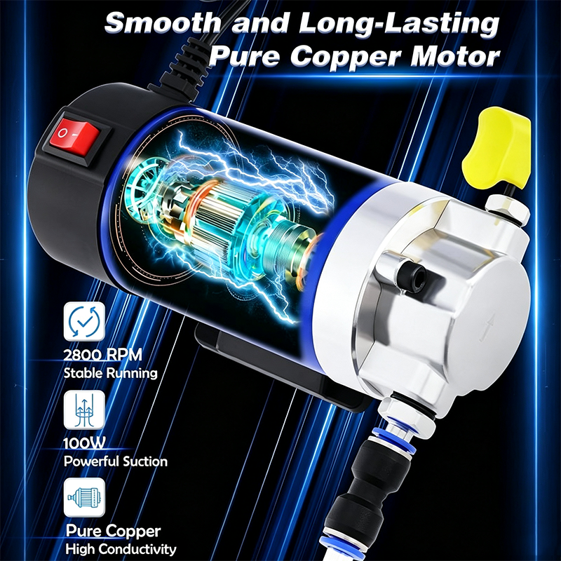 🛍️ 50% RABATT! 🔧 Tragbare 12V-Ölablasspumpe – Kupfermotor, inkl. Schläuche & Box – Ideal für Motor- & Getriebeölwechsel 🚗