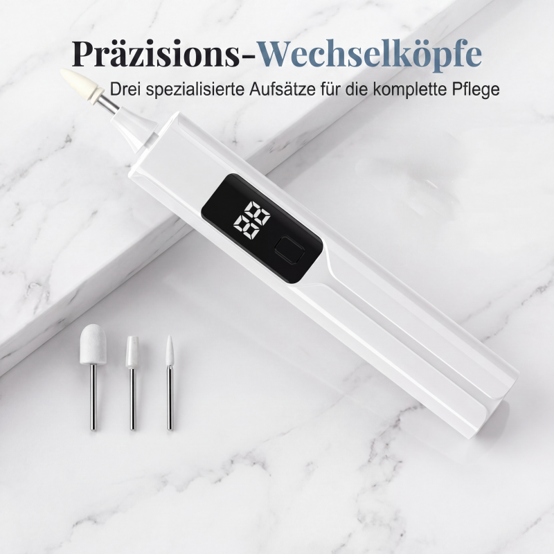 💅 1 kaufen, 1 gratis! Elektrischer Nagelfräser für Nagelpilz & Maniküre – zum Schleifen, Polieren & Entfernen von Gelnägeln✨