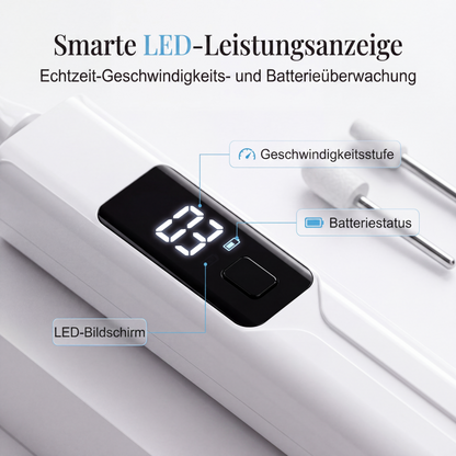 💅 1 kaufen, 1 gratis! Elektrischer Nagelfräser für Nagelpilz & Maniküre – zum Schleifen, Polieren & Entfernen von Gelnägeln✨