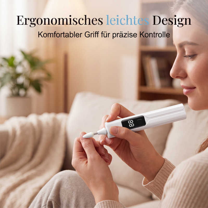 💅 1 kaufen, 1 gratis! Elektrischer Nagelfräser für Nagelpilz & Maniküre – zum Schleifen, Polieren & Entfernen von Gelnägeln✨