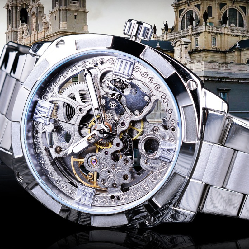 ⌚ 50% RABATT! 🦴 Skelett-Automatikuhr für Herren – Mechanisches Werk, offenes Zifferblatt & edles Design – Perfekte Kombination aus Handwerkskunst & Stil ✨