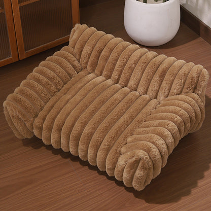 🐾 50% RABATT! ☁️ Gemütliches Sofa-Haustierbett, weiche Polsterung, rutschfester Boden, perfekt für Katzen und Hunde🛋️✨