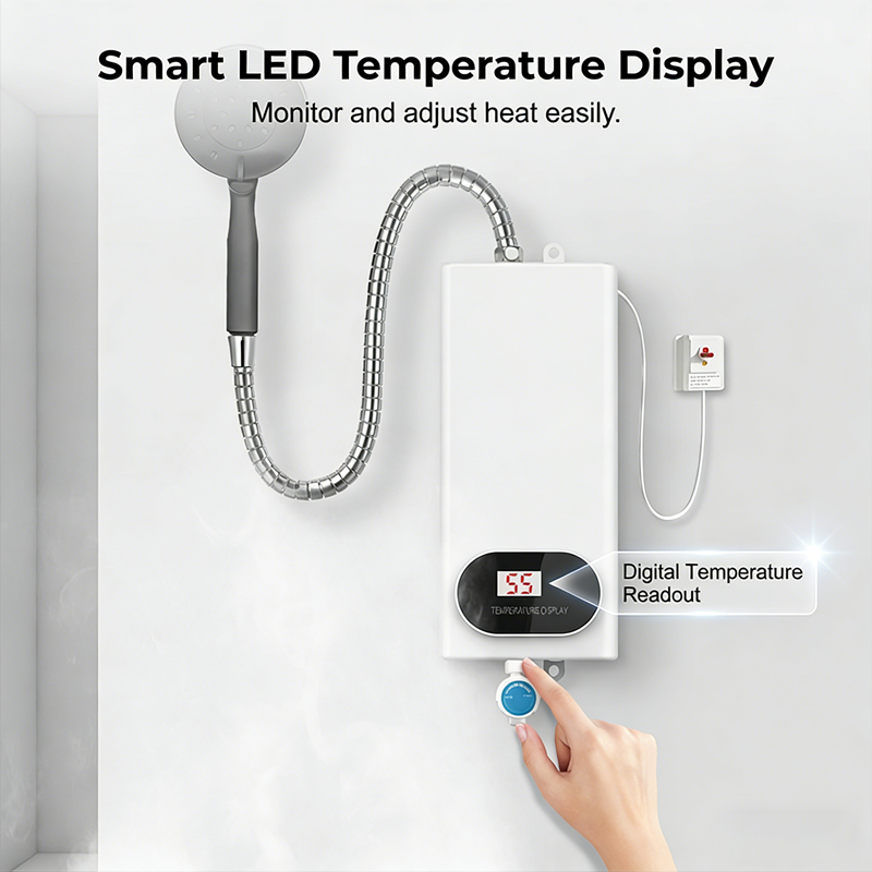 ⚡ 50% RABATT! 🔥 Kompakter Sofort-Elektrowassererhitzer – Schnell, sicher & platzsparend – Ideal für Küche, Bad & unterwegs ✨