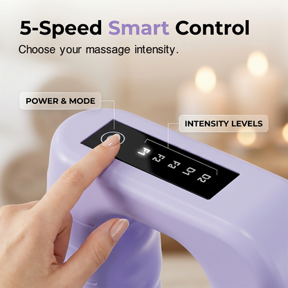 ⭕ 50 % Rabatt ! Ring-Vibrationsmassagegerät – Keine Verspannung, pure Tiefenentspannung! 💆 360°-Rundumdesign, 5 Intensitätsstufen, kabellos & flexibel