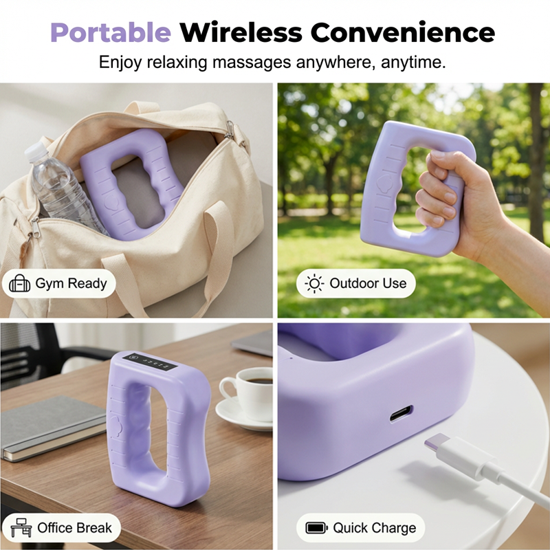 ⭕ 50 % Rabatt ! Ring-Vibrationsmassagegerät – Keine Verspannung, pure Tiefenentspannung! 💆 360°-Rundumdesign, 5 Intensitätsstufen, kabellos & flexibel