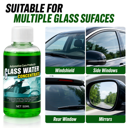 💧 50 % Rabatt ! Autoglas-Wasserkonzentrat – 10ml ergibt 1L, kristallklare Sicht! ✨ Entfernt Schmutz & Insekten, streifenfrei, blendfrei 🚗 Limitiertes Angebot ⏳