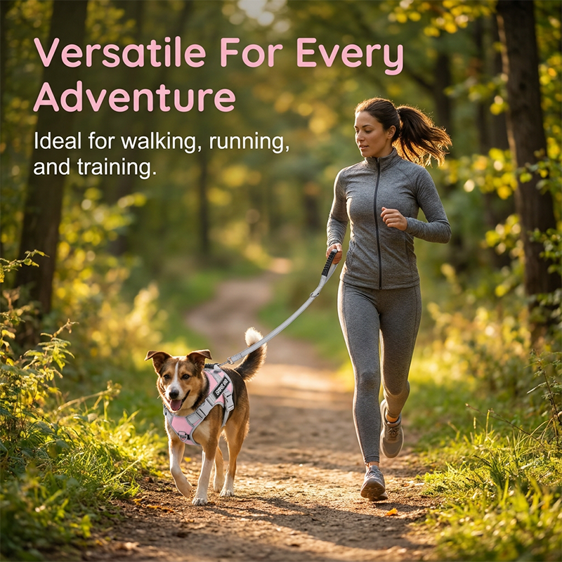🐕 50 % Rabatt ! Hundegeschirr ohne Zug – Geschirr- und Leinen-Setendlich entspannt! 🐕 Atmungsaktives Mesh, reflektierende Gurte & Haltegriff ⚡ Limitiertes Angebot ⏳