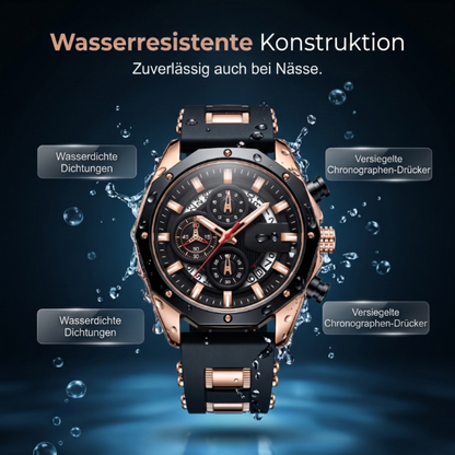 📢📢50% RABATT !!⏰Sportliche Herren-Chronographen-Uhr