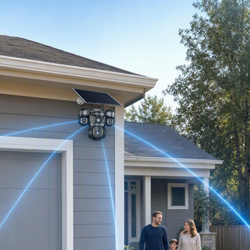 🔥50 % Rabatt! Solar-Überwachungskamera Außen 360° – Kein Stromkabel, volle Sicht! 📷 Überall montierbar, sieht auch nachts, IP67 regenfest ☀️ Limitiertes Angebot ⏳