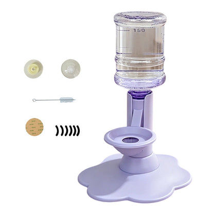 🐱 50% RABATT! 💧 Katzenwasserbrunnen mit verstellbarer Halswirbelsäule – 3-stufig höhenverstellbar, rutschfest & automatische Nachfüllung – Für gesundes Trinken & mehr Komfort ✨