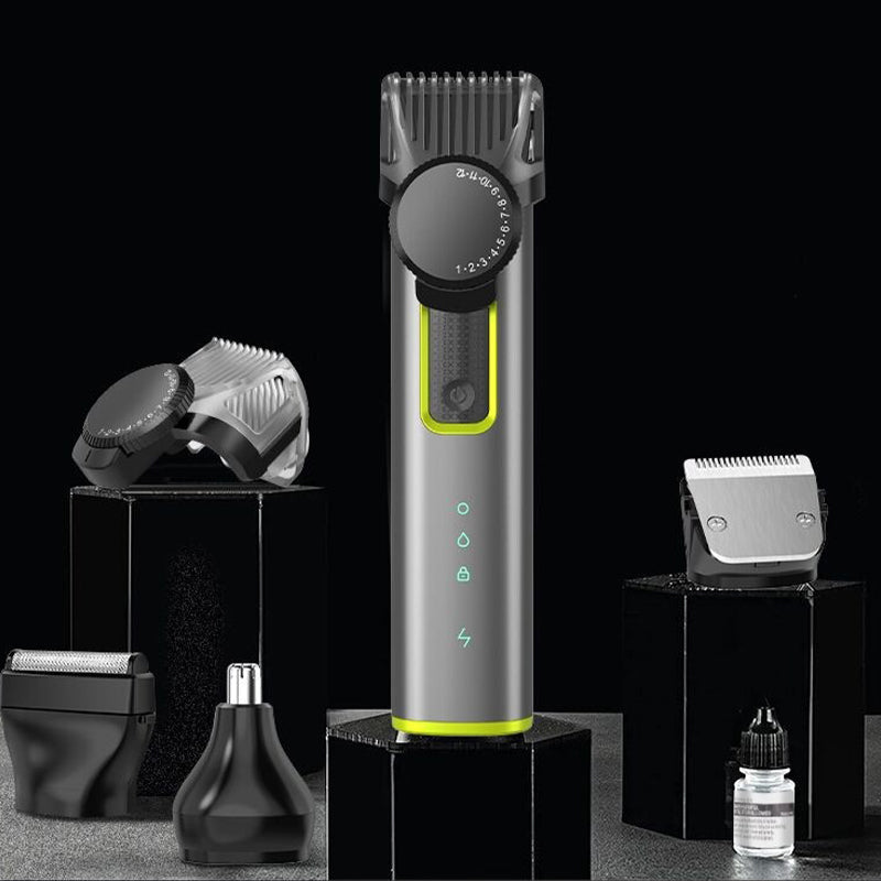 💈 4-in-1 Haarschneider-Set – Haar, Bart & Nase perfekt gepflegt! ✂️ Kabellos, 1–12 mm verstellbar, IPX5-wasserbeständig 💧 Bis zu 90 Min. Laufzeit 🔋