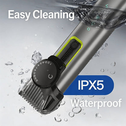 💈 4-in-1 Haarschneider-Set – Haar, Bart & Nase perfekt gepflegt! ✂️ Kabellos, 1–12 mm verstellbar, IPX5-wasserbeständig 💧 Bis zu 90 Min. Laufzeit 🔋