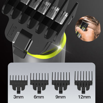 💈 4-in-1 Haarschneider-Set – Haar, Bart & Nase perfekt gepflegt! ✂️ Kabellos, 1–12 mm verstellbar, IPX5-wasserbeständig 💧 Bis zu 90 Min. Laufzeit 🔋