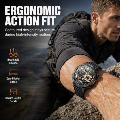 ⌚ 50% RABATT! 🏃 Multifunktionale Outdoor-Smartwatch – Fitness-Tracking & robust ✨
