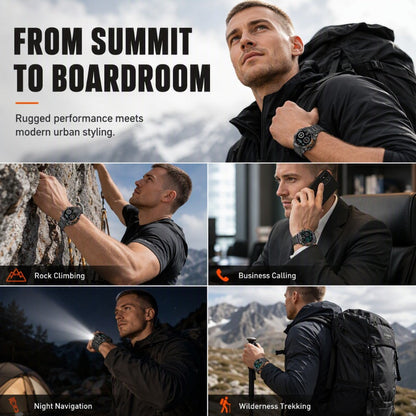 ⌚ 50% RABATT! 🏃 Multifunktionale Outdoor-Smartwatch – Fitness-Tracking & robust ✨