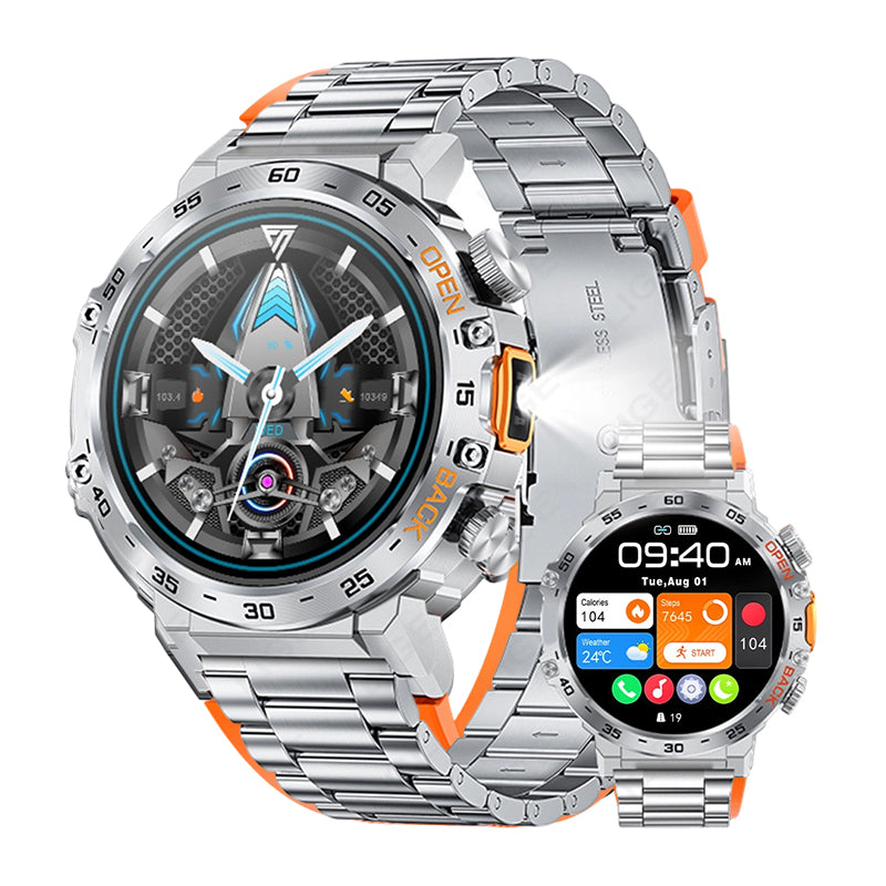 ⌚ 50% RABATT! 🏃 Multifunktionale Outdoor-Smartwatch – Fitness-Tracking & robust ✨