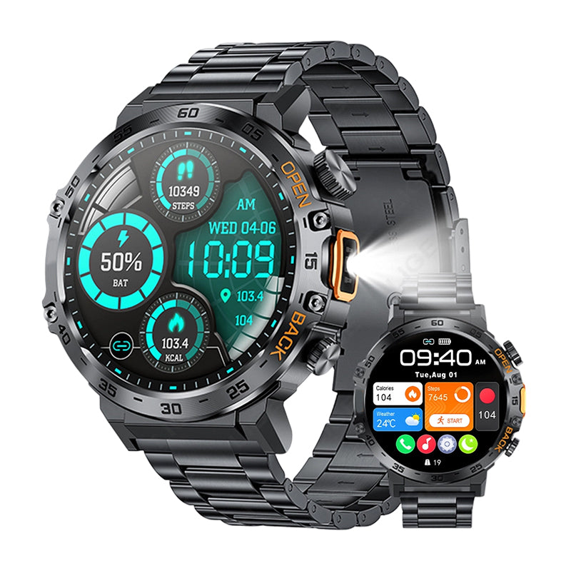 ⌚ 50% RABATT! 🏃 Multifunktionale Outdoor-Smartwatch – Fitness-Tracking & robust ✨