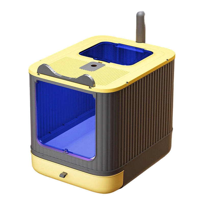 🔥 50 % Rabatt! Geschlossene Katzentoilette mit Geruchskontrolle – weniger Schmutz und Schluss mit verstreuter Streu! 🐾 Geschlossenes Design mit Einstieg von oben für einfache Reinigung 🧹 Zeitlich begrenztes Angebot ⏰