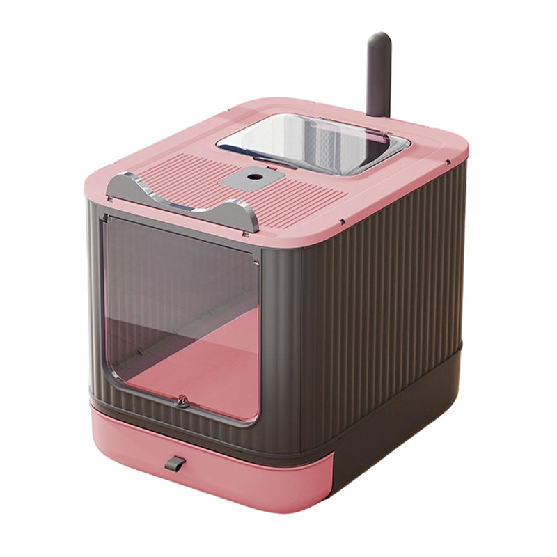 🔥 50 % Rabatt! Geschlossene Katzentoilette mit Geruchskontrolle – weniger Schmutz und Schluss mit verstreuter Streu! 🐾 Geschlossenes Design mit Einstieg von oben für einfache Reinigung 🧹 Zeitlich begrenztes Angebot ⏰