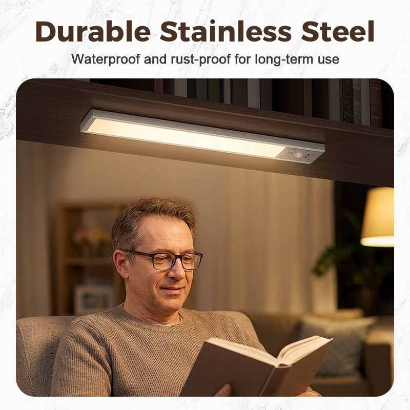 💡  50 % Rabatt! Wiederaufladbare LED-Bewegungssensorlampe – Magnetisch & kabellos 🔋 Schaltet sich automatisch ein, 5 Helligkeitsstufen, 3 Lichtfarben