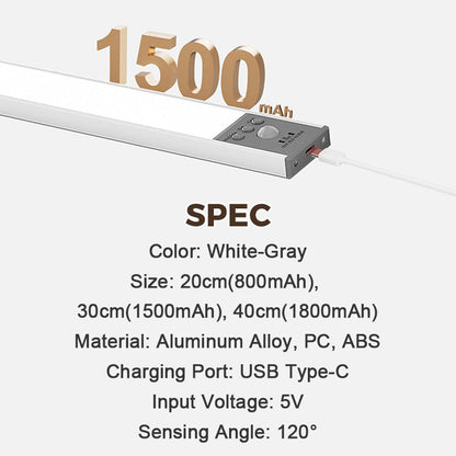 💡  50 % Rabatt! Wiederaufladbare LED-Bewegungssensorlampe – Magnetisch & kabellos 🔋 Schaltet sich automatisch ein, 5 Helligkeitsstufen, 3 Lichtfarben