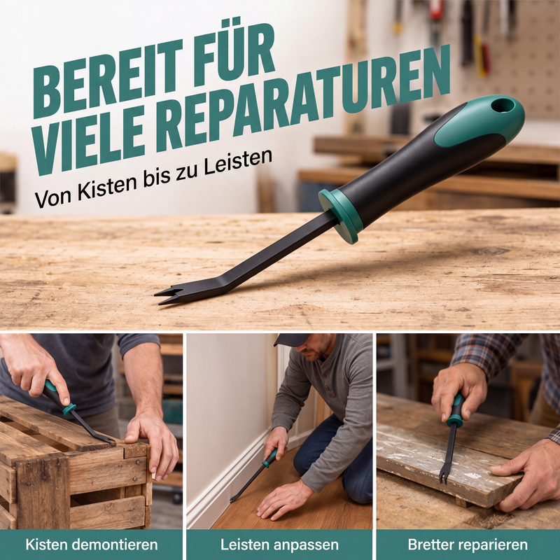📢📢50% RABATT !!⏰Ergonomisches Werkzeug zum Entfernen von Heftklammern und Nägeln