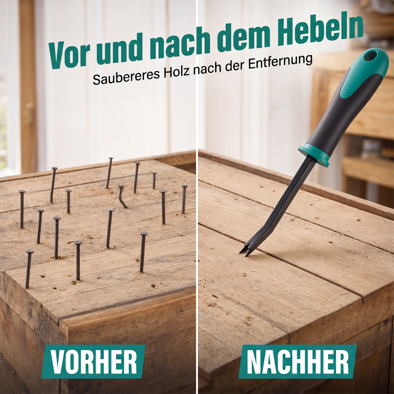 📢📢50% RABATT !!⏰Ergonomisches Werkzeug zum Entfernen von Heftklammern und Nägeln