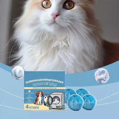 🐾 KAUFE 2, ERHALTE 1 GRATIS! 🧺 Waschkugeln – Entfernen Tierhaare, wiederverwendbar & effektiv ✨