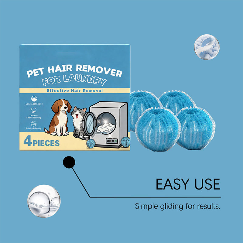 🐾 KAUFE 2, ERHALTE 1 GRATIS! 🧺 Waschkugeln – Entfernen Tierhaare, wiederverwendbar & effektiv ✨