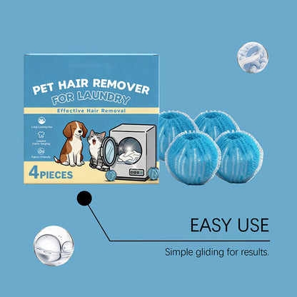 🐾 KAUFE 2, ERHALTE 1 GRATIS! 🧺 Waschkugeln – Entfernen Tierhaare, wiederverwendbar & effektiv ✨