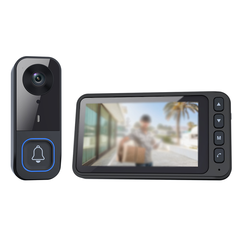 📺 50 % Rabatt! Kabellose Video-Türklingel mit Monitor – 1080p HD, 170° Weitwinkel & Zwei-Wege-Audio! 📹 Ohne WLAN, wetterfest und mit Innenmonitor 🔔