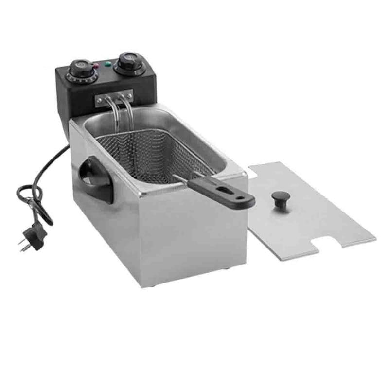 🍟 50 % Rabatt! 4L Elektro-Fritteuse – Knuspriger Genuss wie vom Profi! 👨‍🍳 2000 W Schnellaufheizung, stufenlose Temperaturregelung & Edelstahlgehäuse 🌡️