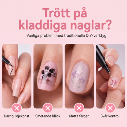 💥 50 % Rabatt ! 24-Farben Nagel-Art-Stifte Set – Zwei Spitzen, endlose Kreativität! 💅 Präzise Linien, schnelles Trocknen, Salon-Qualität ✨
