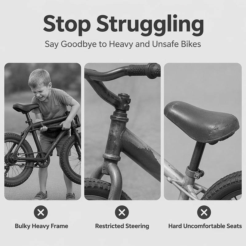 🚲💪 Laufrad aus Carbonstahl – 50% RABATT! Verstellbar für 2–6 Jahre, hochstabiler Rahmen – perfekt für kleine Abenteurer. ✨