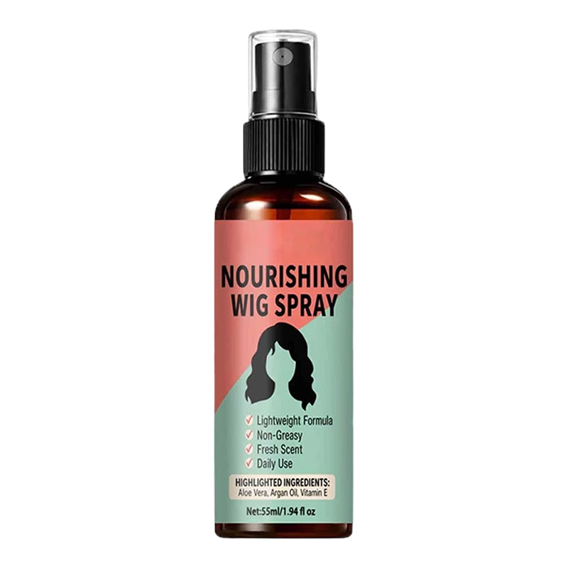 💦 50 % Rabatt ! Leichtes Perücken-Pflegespray – Kein Frizz, perfektes Volumen! 🌿 Zieht schnell ein, beschwert nicht, mit Arganöl ✨