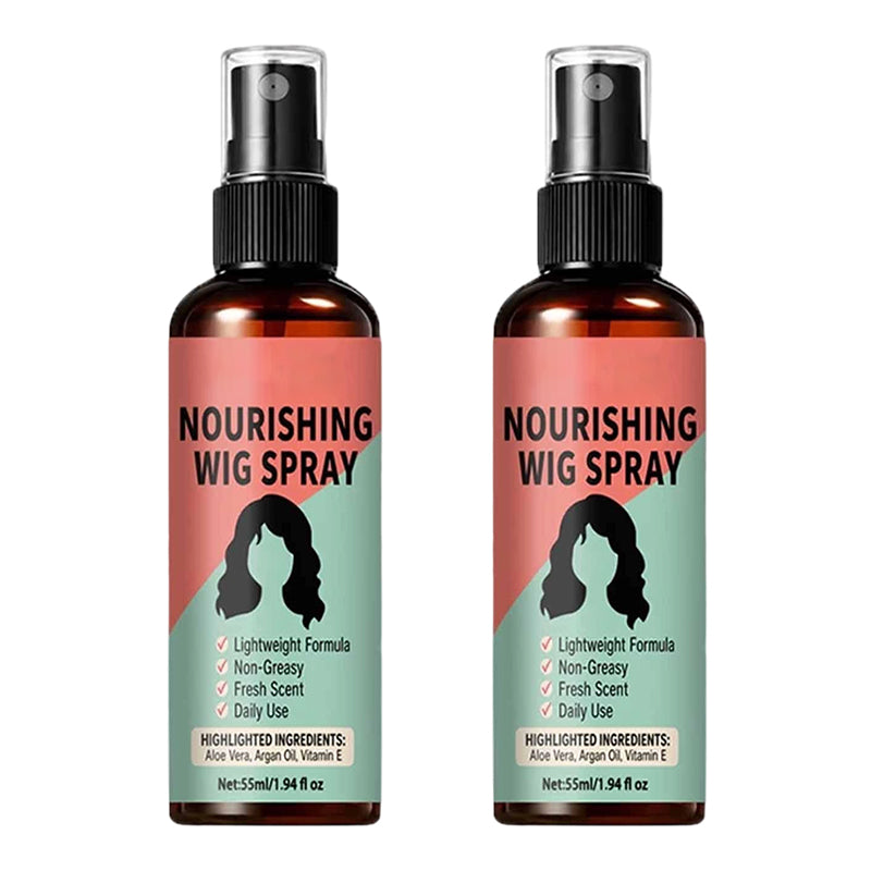💦 50 % Rabatt ! Leichtes Perücken-Pflegespray – Kein Frizz, perfektes Volumen! 🌿 Zieht schnell ein, beschwert nicht, mit Arganöl ✨