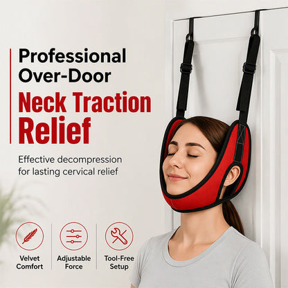 🌿 50 % Rabatt ! Nacken-Traktionsschlinge – Keine Schmerzen, volle Entspannung! 💆 Einfache Türmontage, bequeme Passform, tägliche Dehnung ✨ Limitiertes Angebot ⏳