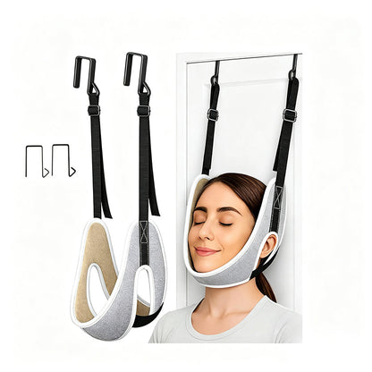 🌿 50 % Rabatt ! Nacken-Traktionsschlinge – Keine Schmerzen, volle Entspannung! 💆 Einfache Türmontage, bequeme Passform, tägliche Dehnung ✨ Limitiertes Angebot ⏳